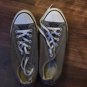 Grey Converse Women’s Size 10
